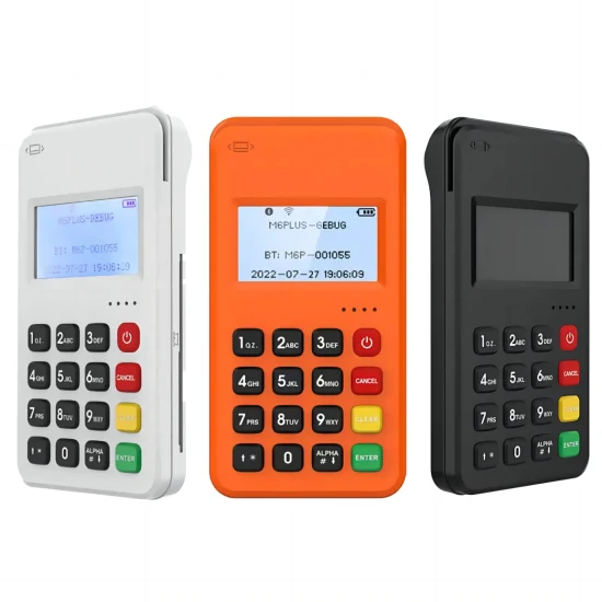 CE Mobile Mini Point of Sale Terminal Mpos Card Reader with Sdk for Ios Android POS System (M6 PLUS)